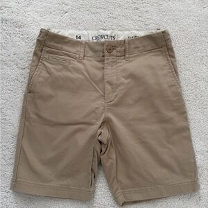 Boys size 15 Crewcuts chino shorts